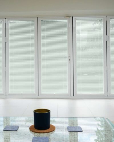 Precision Black Perfect Fit Pleated Blackout Blinds